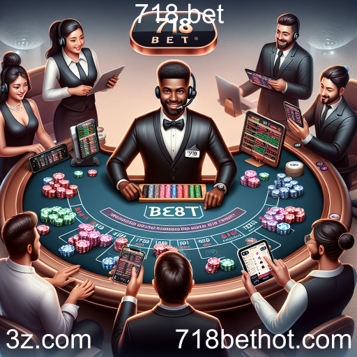 O Mundo do Cassino Ao Vivo na 718 Bet
