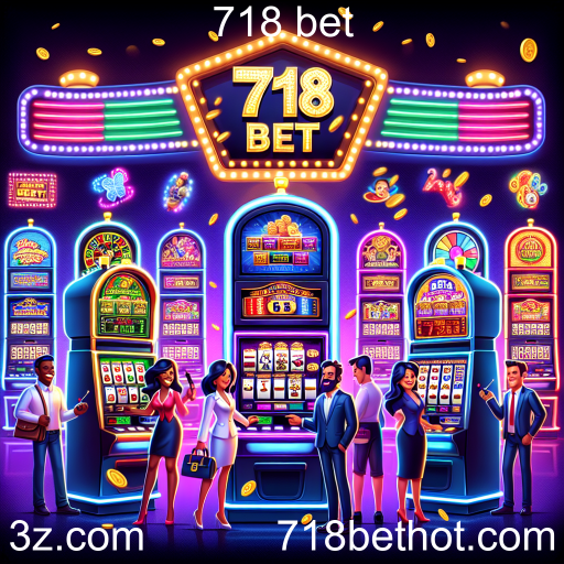 Descubra o Mundo das Máquinas Slots no 718 Bet